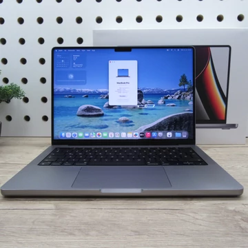 Apple MacBook Pro 14 M1 Pro (2021) 16GB/1TB szép állapot 83% akku 592 ciklus