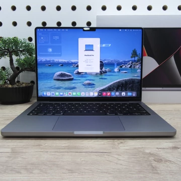 Apple MacBook Pro 14 M1 Pro (2021) 16GB/1TB karcmentes 82% akku 285 ciklus