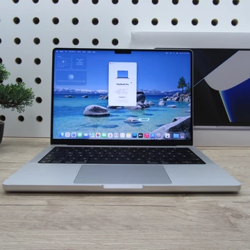 Apple MacBook Pro 14 M1 Pro (2021) 16GB/500GB SSD karcmentes 86% akku 214 ciklus