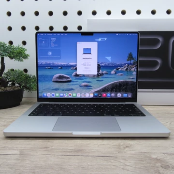 Apple MacBook Pro 14 M4 Pro (2024) 24GB/512GB SSD újszerű állapotú 100% akku 40 ciklus