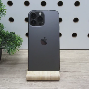 Apple iPhone 13 Pro Max 128GB Space Gray használt szép állapot 100% akku 6 hónap garancia