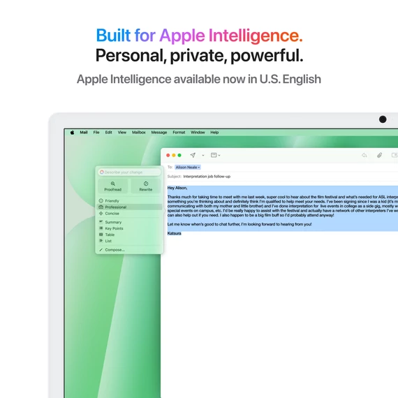 Apple iMac 24: GREEN/M4 10C CPU/10C GPU/24GB/512GB-MAG