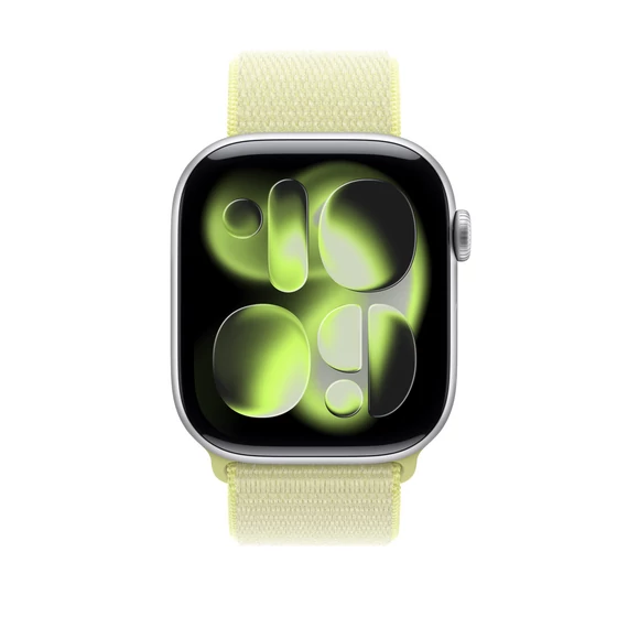 Apple Watch 46mm Loop:  Neon Yellow Sport Loop