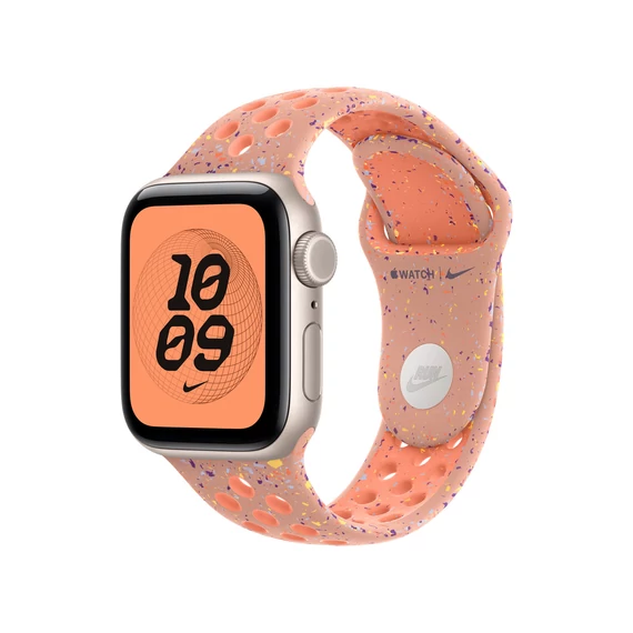 Apple Watch 40mm Band:  Alpenglow Pink Nike Sport Band - M/L
