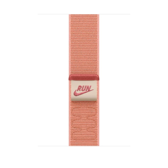 Apple Watch 46mm Loop:  Alpenglow Pink Nike Sport Loop
