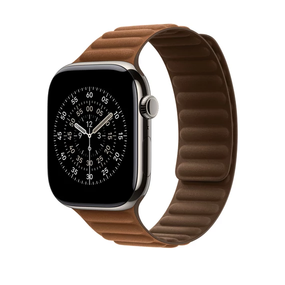 Apple Watch 46mm Magnetic Link: Caramel Magnetic Link - S/M