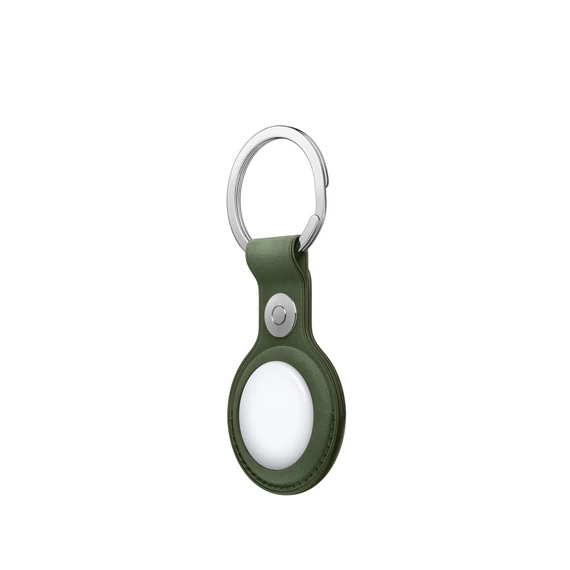 Apple AirTag FineWoven Key Ring - Moss