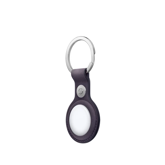Apple AirTag FineWoven Key Ring - Midnight Purple