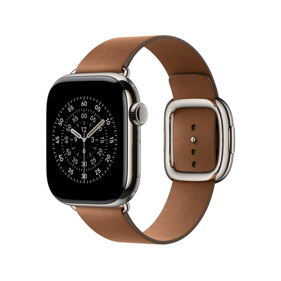 Apple Watch 42mm Modern Buckle: Caramel Modern Buckle - Large