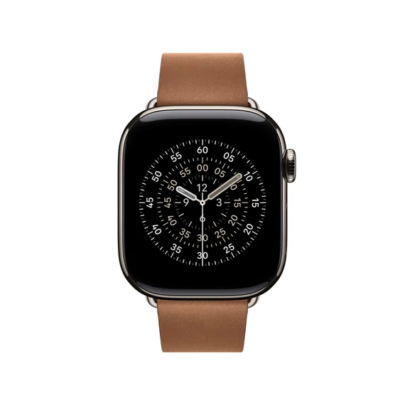Apple Watch 42mm Modern Buckle: Caramel Modern Buckle - Medium