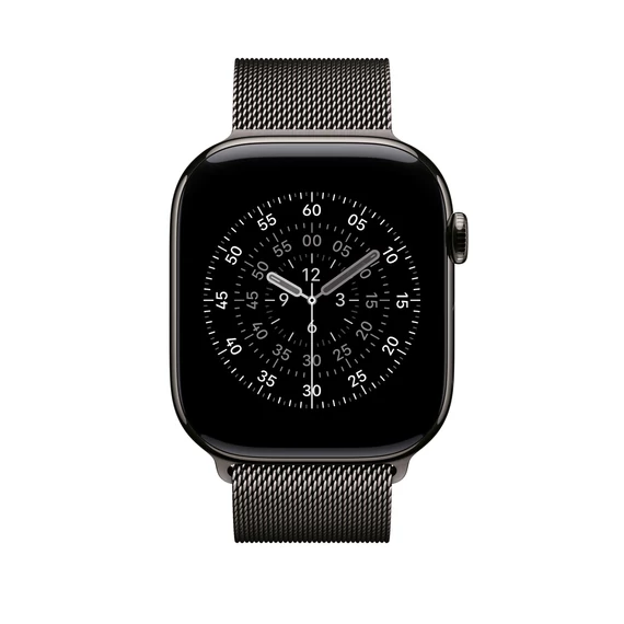 Apple Watch 46mm Loop:  Slate Milanese Loop - S/M