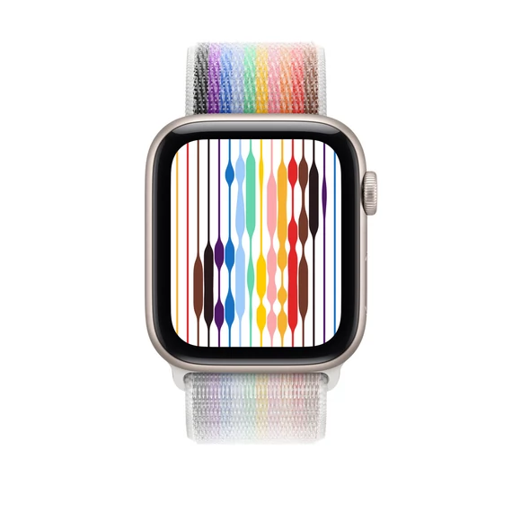 Apple Watch 45mm Loop:  Pride Edition Sport Loop