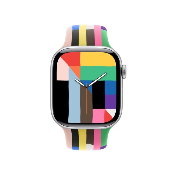 Apple Watch 42mm Band: Pride Edition Sport Band - M/L (SEASONAL)