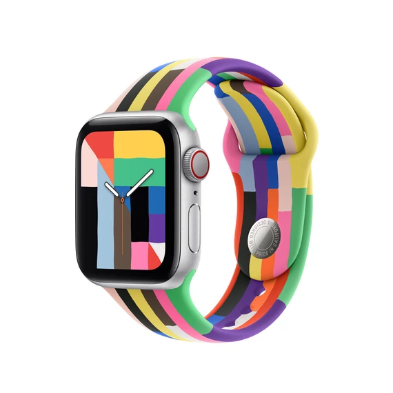 Apple Watch 40mm Band: Pride Edition Sport Band - M/L (SEASONAL)