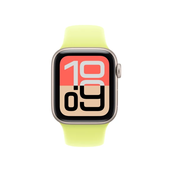 Apple Watch 40mm Band:  Neon Yellow Sport Band - M/L - SEASONAL