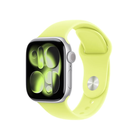 Apple Watch 42mm Band:  Neon Yellow Sport Band - M/L - SEASONAL