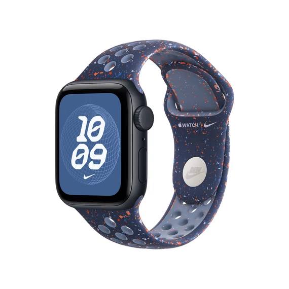 Apple Watch 40mm Band:  Blue Ribbon Nike Sport Band - S/M