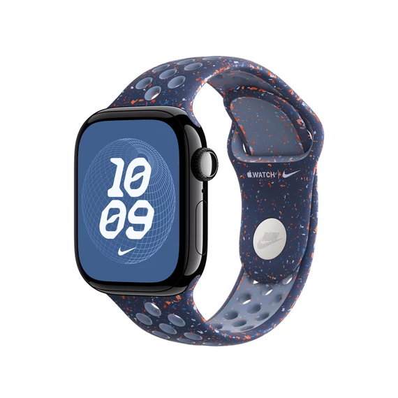 Apple Watch 42mm Band:  Blue Ribbon Nike Sport Band - S/M