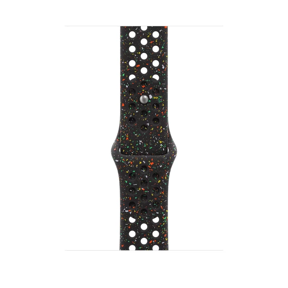 Apple Watch 46mm Band:  Midnight Black Nike Sport Band - M/L