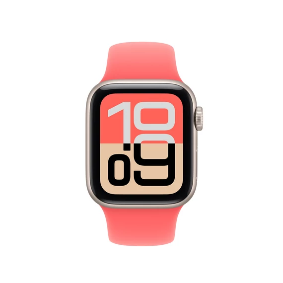 Apple Watch 40mm Sport Band: Bright Guava Sport Band - S/M (SEASONAL)