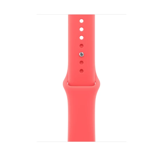 Apple Watch 46mm Sport Band: Bright Guava Sport Band - M/L (SEASONAL)