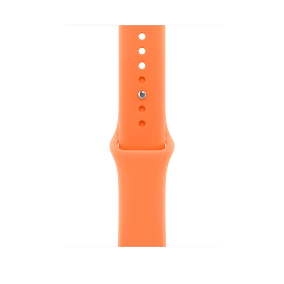 Apple Watch 46mm Sport Band: Clementine Sport Band - M/L (SEASONAL)