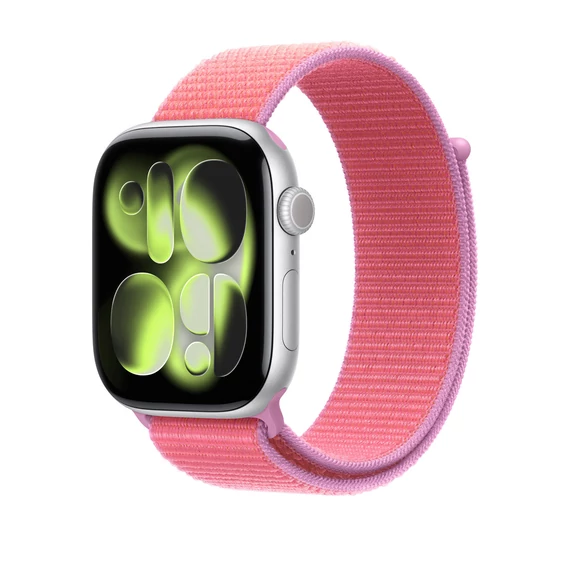 Apple Watch 46mm Sport Loop: Bright Guava Sport Loop (SEASONAL)