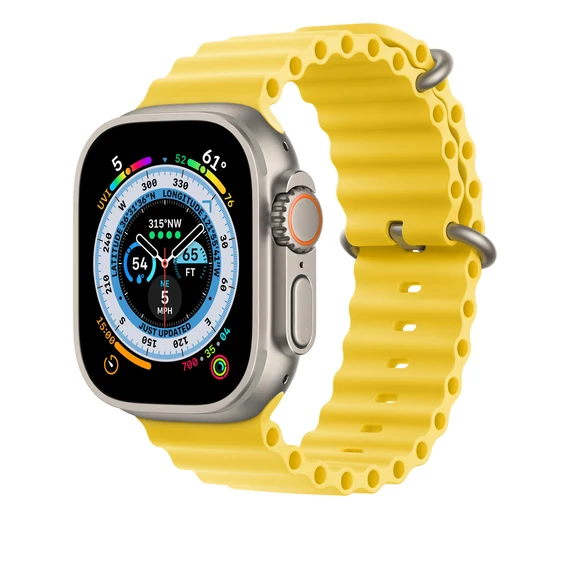 Apple Watch 49mm Band: Yellow Ocean Band Extension