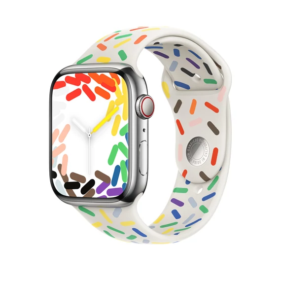 Apple Watch 45mm Band: Pride Edition Sport Band - S/M