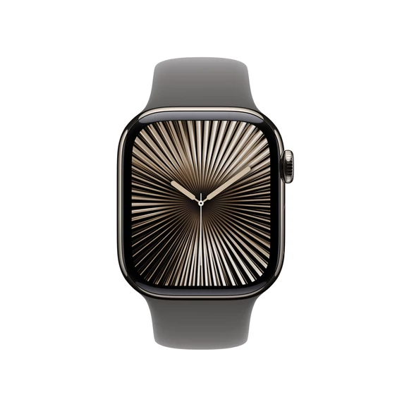 Apple Watch 42mm Sport Band:  Stone Gray Sport Band - M/L