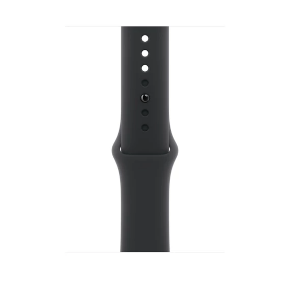 Apple Watch 46mm Sport Band:  Black Sport Band - S/M