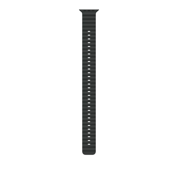 Apple Watch 49mm Band:  Black Ocean Band Extension - Black Titanium Finish