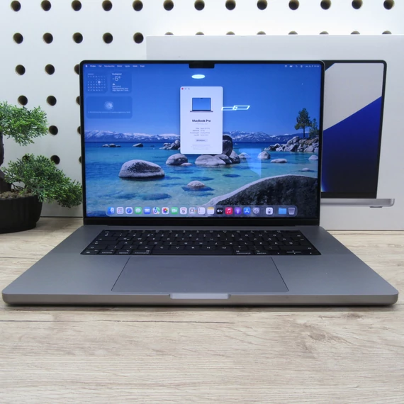 Apple MacBook Pro 16 M1 Pro (2021) 16GB/1TB karcmentes 87% akku 150 ciklus