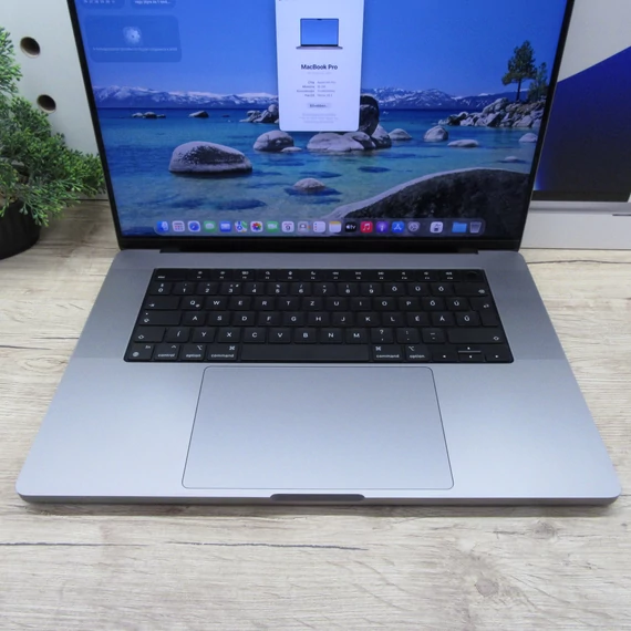 Apple MacBook Pro 16 M1 Pro (2021) 16GB/1TB karcmentes 87% akku 150 ciklus