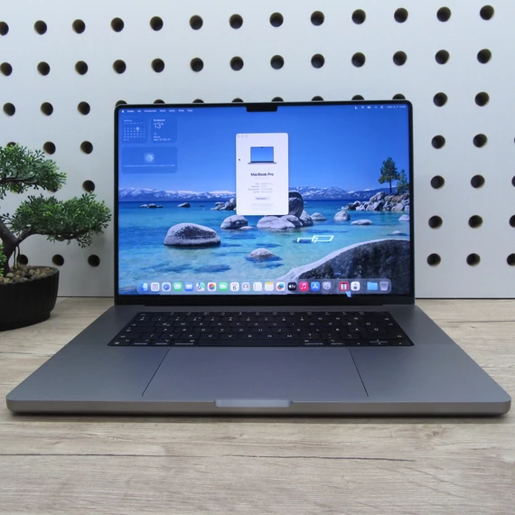 Apple MacBook Pro 16 M1 Pro (2021) 32GB/512GB szép állapot 91% akku 111 ciklus