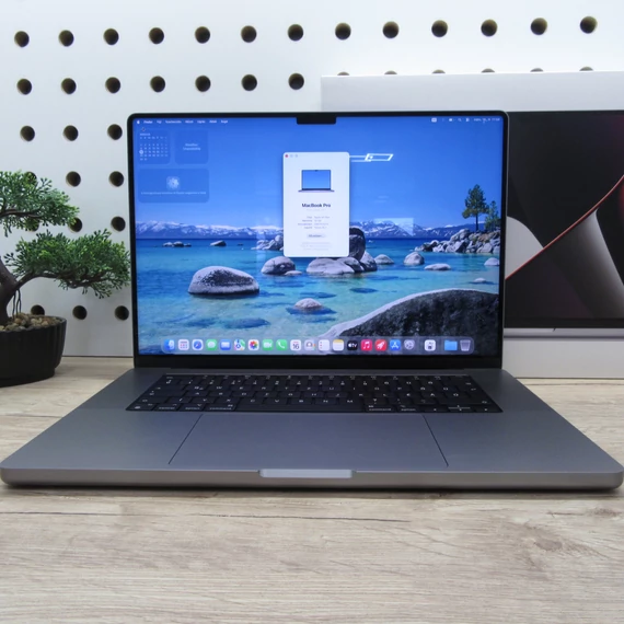 Apple MacBook Pro 16 M1 Max (2021) 32GB/500GB új, kibontott 100% akku 2 ciklus