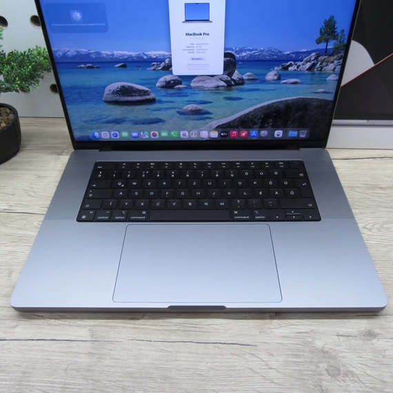 Apple MacBook Pro 16 M1 Max (2021) 32GB/500GB új, kibontott 100% akku 2 ciklus