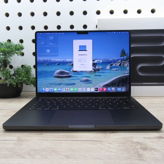 Apple MacBook Pro 14 M3 Pro (2023) 18GB/500GB SSD karcmentes 100% akku 23 ciklus