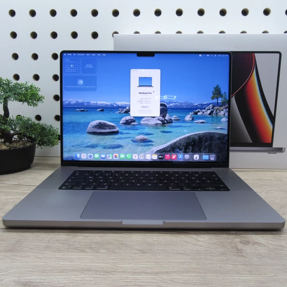 Apple MacBook Pro 16 M1 Max (2021) 32GB/1TB SSD szép állapotú 79% akku 595 ciklus