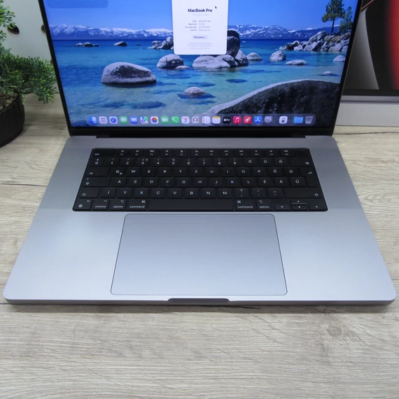 Apple MacBook Pro 16 M1 Max (2021) 32GB/1TB SSD szép állapotú 79% akku 595 ciklus