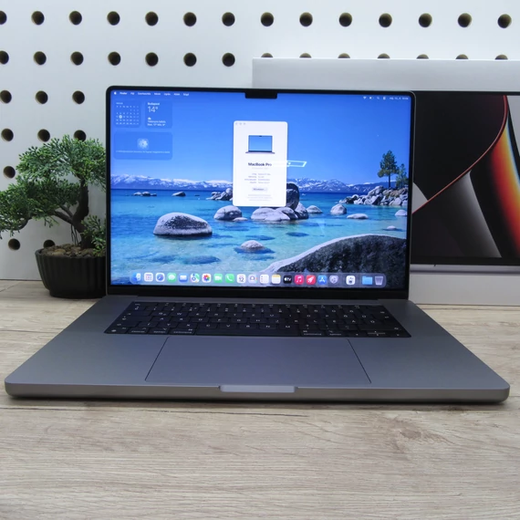 Apple MacBook Pro 16 M1 Max (2021) 32GB/512GB SSD karcmentes állapotú 97% akku 49 ciklus