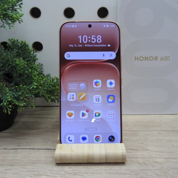 Honor 600 256GB 8GB RAM Orange Újszerű állapotban 100% akkumulátor (2 ciklus)