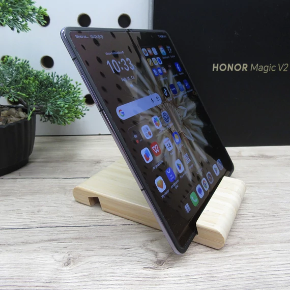 Honor Magic V2 512GB 16GB RAM Purple Karcmentes állapotban 6 hónap garanciával