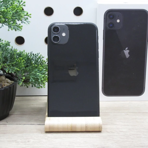 Apple iPhone 11 64GB Black Szép állapot 100% akkumulátor
