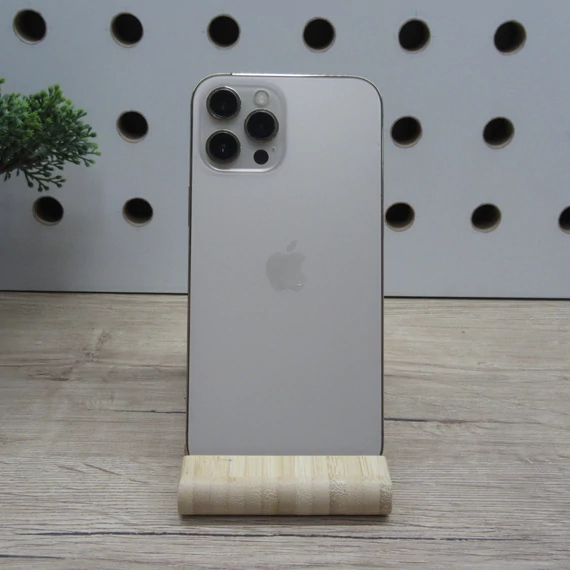 Apple iPhone 12 Pro Max 128GB Gold – használt, megkímélt – 100% akku – 6 hónap garancia