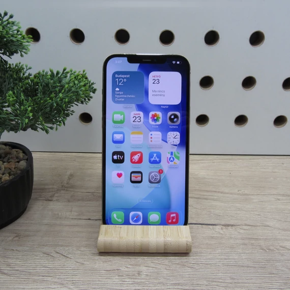 Apple iPhone 12 Pro Max 128GB Gold – használt, megkímélt – 100% akku – 6 hónap garancia