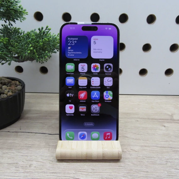 Apple iPhone 14 Pro Max 128GB Purple - Megkímélt állapot - 100% akku