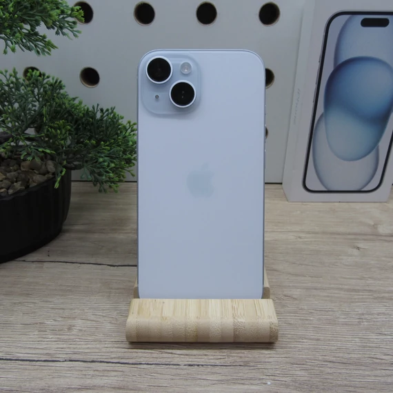 Apple iPhone 15 128GB Blue Karcmentes 100% akkumulátorral