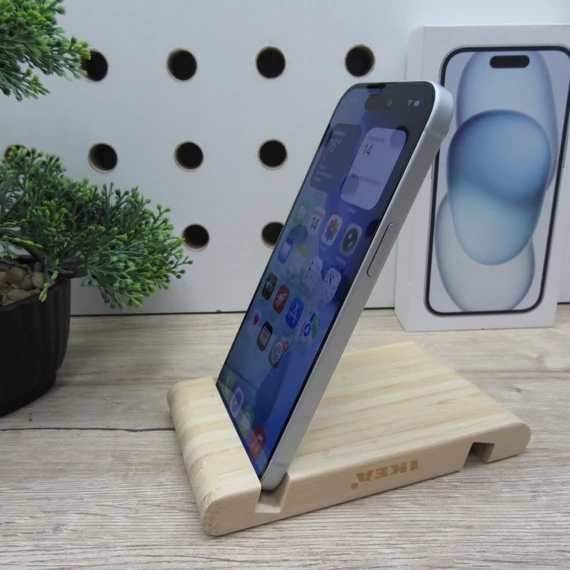 Apple iPhone 15 128GB Blue Karcmentes 100% akkumulátorral