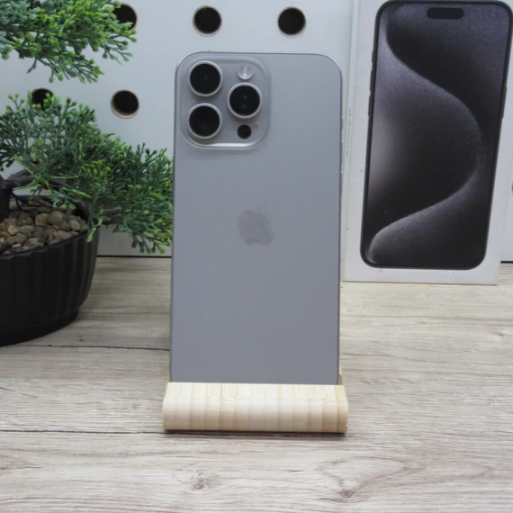 Apple iPhone 15 Pro Max 256GB Black Titanium – 100% Akkumulátor (126 ciklus) – 6 hónap garanciával